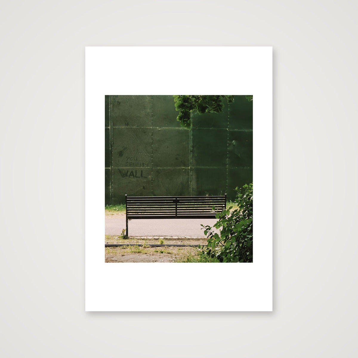 You Selfish Wall — A4 (21×30cm, 8×12") Print only