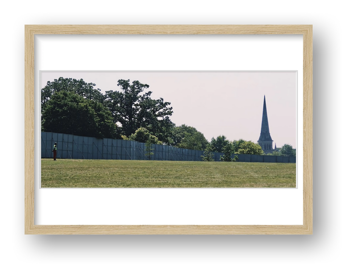 The Walled Off Park — framed