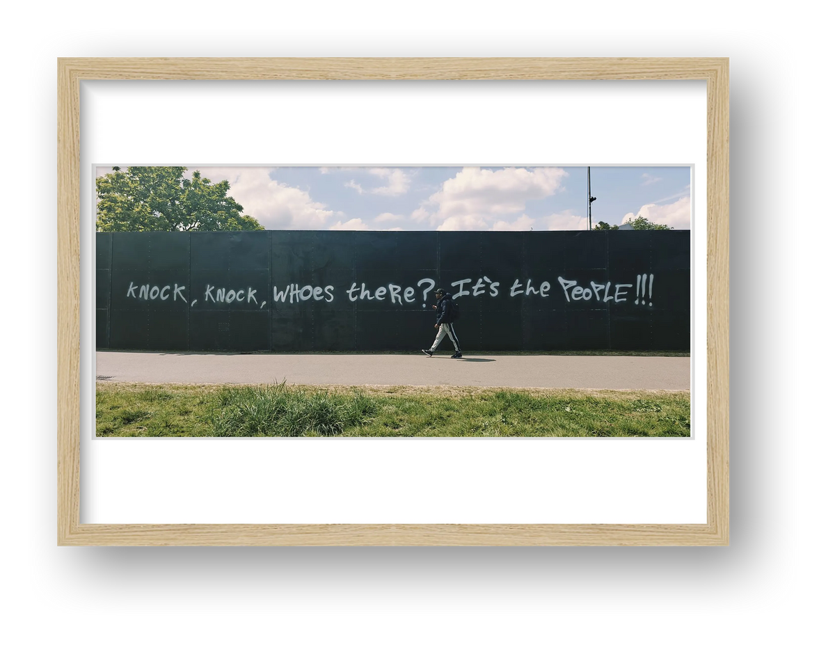 It's the People!!! — framed