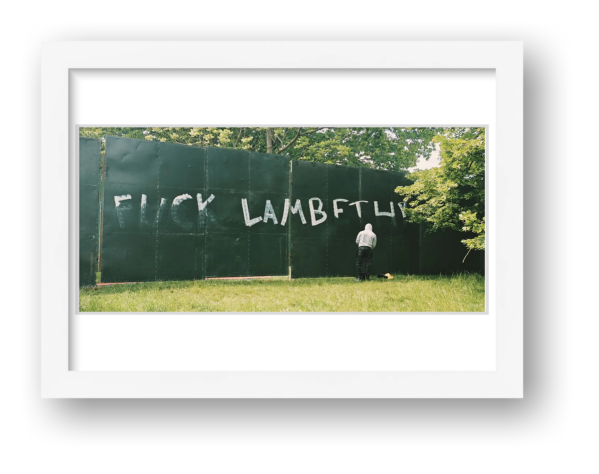F*** Lambeth — framed